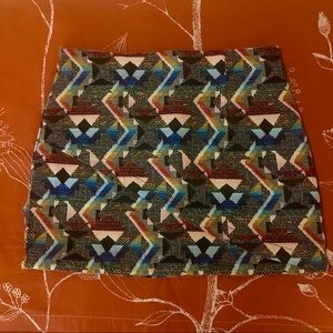 Zara woven miniskirt